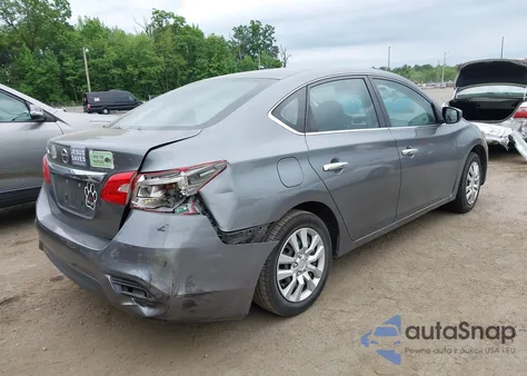 2018 Nissan Sentra S из США, поврежденный, VIN 3N1AB7AP1JY280427